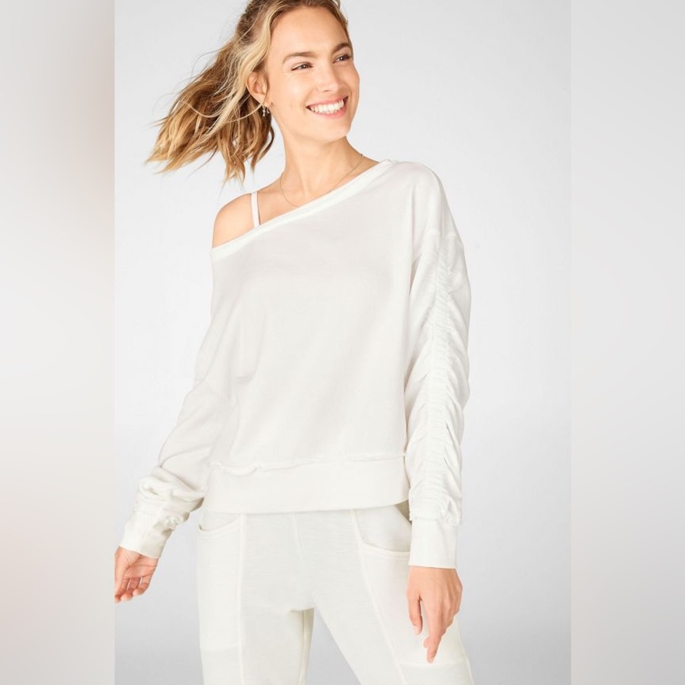 NWT! Fabletics “Kaylee Pullover” Oversized Slouchy Sweatshirt